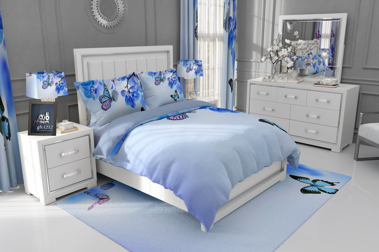 روتختی طرح پروانه برند رویال کد N-1212