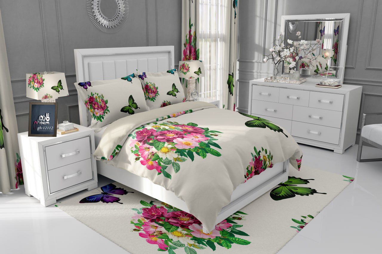 روتختی طرح پروانه برند رویال کد N-12112