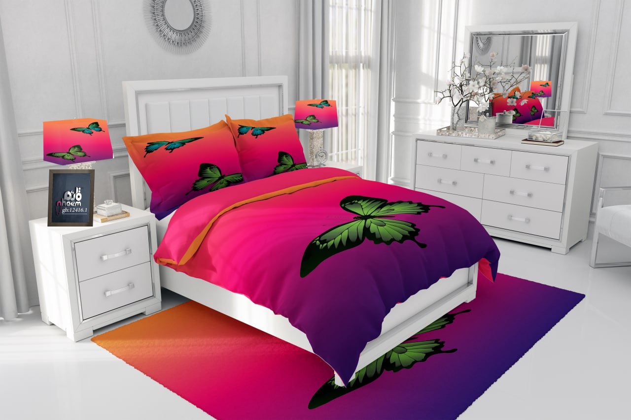روتختی طرح پروانه برند رویال کد N-12416.1