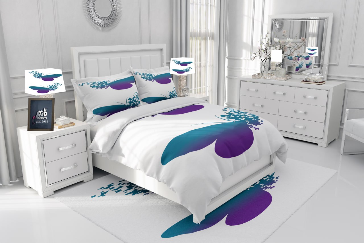 روتختی طرح پروانه برند رویال کد N-12614