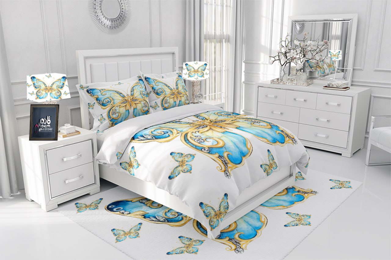 روتختی طرح پروانه برند رویال کد N-121241