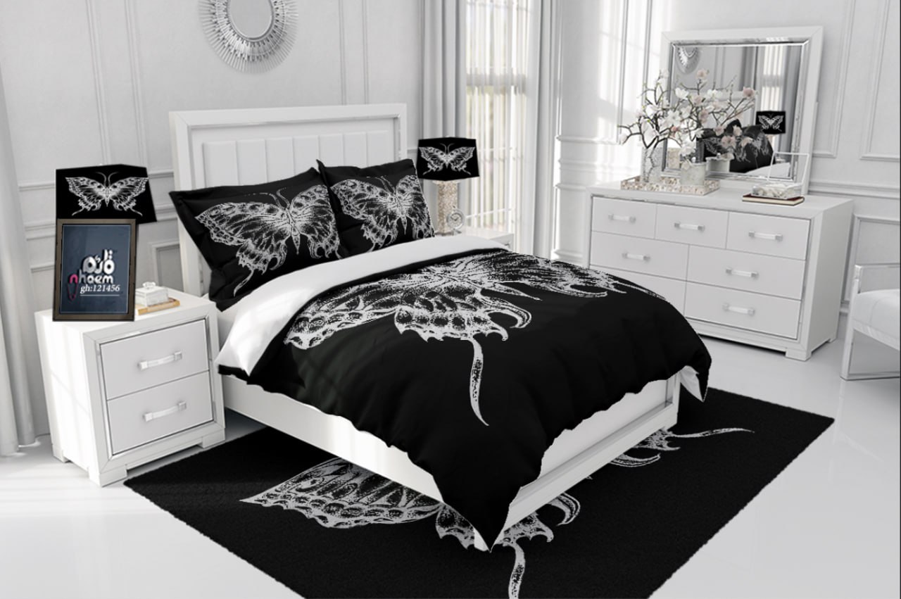 روتختی طرح پروانه برند رویال کد N-121456