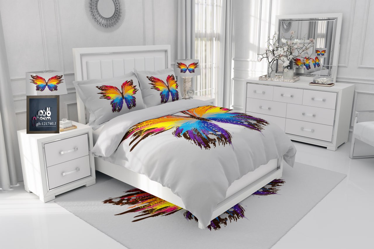 روتختی طرح پروانه برند رویال کد N-121740.1