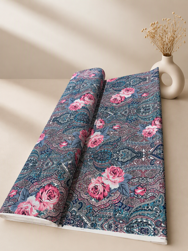 پارچه ملحفه ای عرض 2 نخی کد 583
