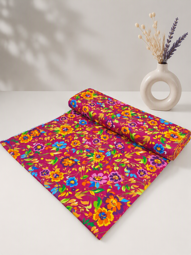 پارچه ملحفه ای نخی عرض 1.5 کد 513