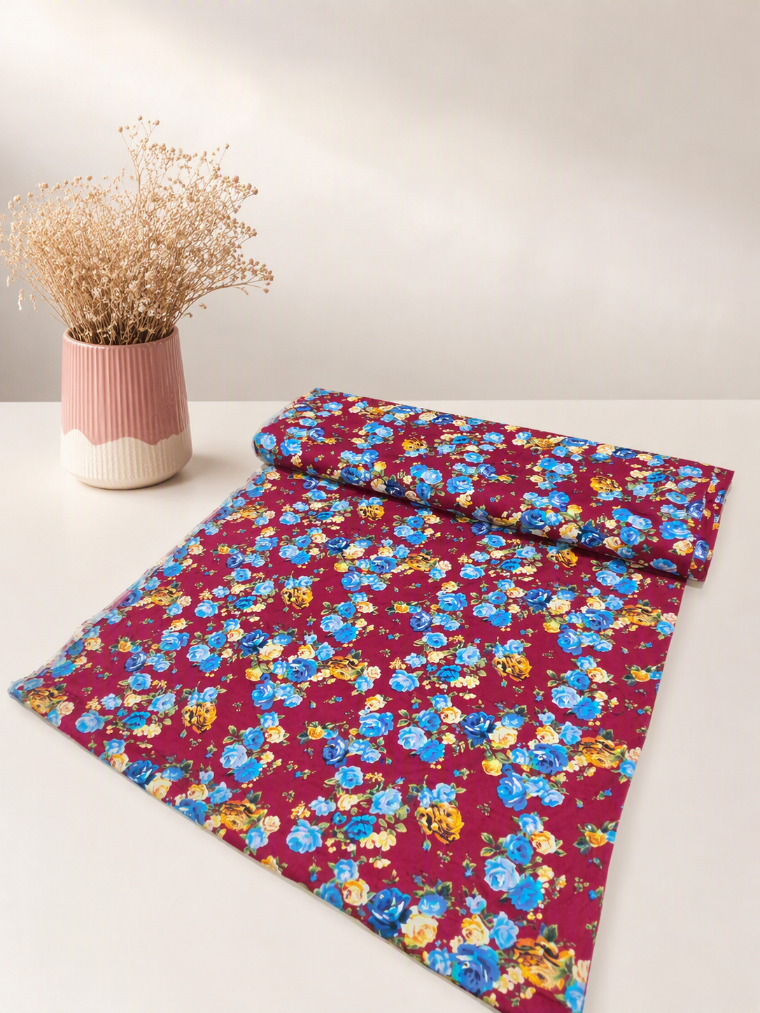 پارچه ملحفه ای نخی عرض 1.5 کد 568