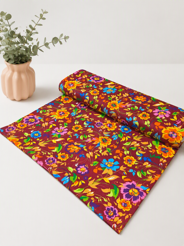 پارچه ملحفه ای نخی عرض 1.5 کد 571