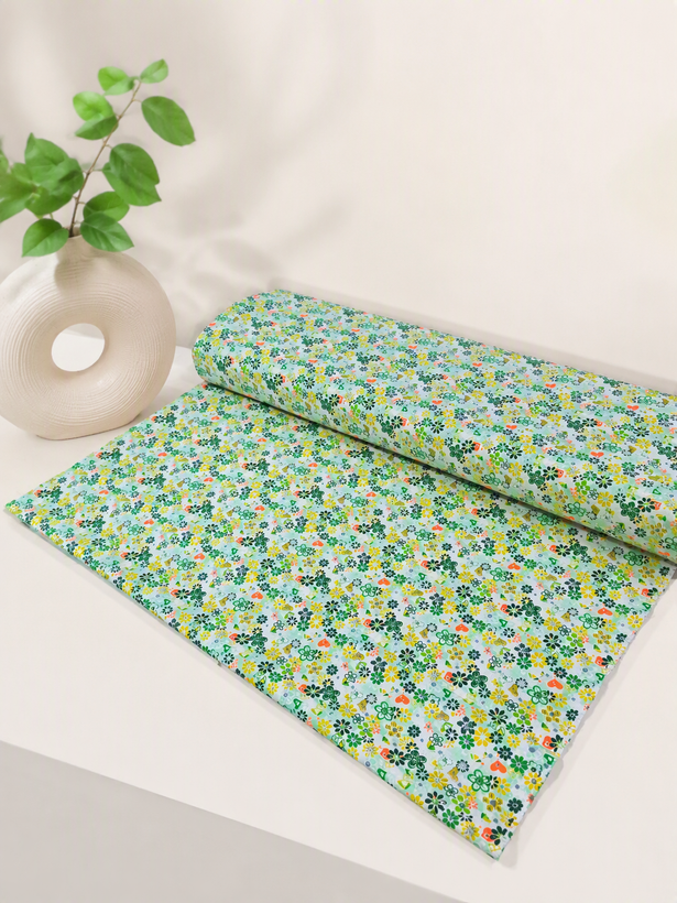 پارچه ملحفه ای نخی عرض 1.5 کد 579