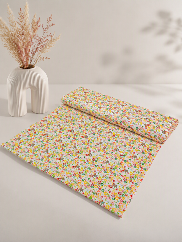 پارچه ملحفه ای نخی عرض 1.5 کد 609